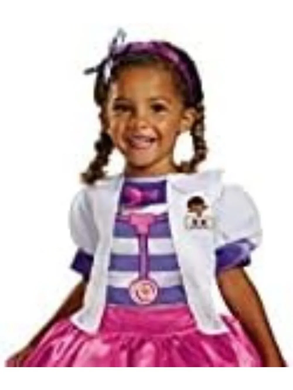 Deluxe Toddler Girls' Doc McStuffins Tutu Costume - Cute Dress-Up Outfit